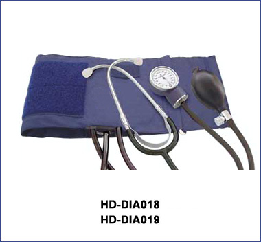 Aneroid Sphygmomanometer with separated stethoscope
