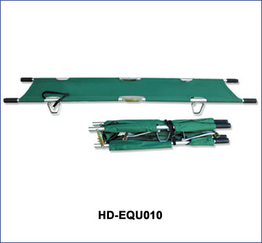 Double folding stretcher