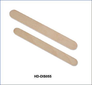 Wooden tongue depressor