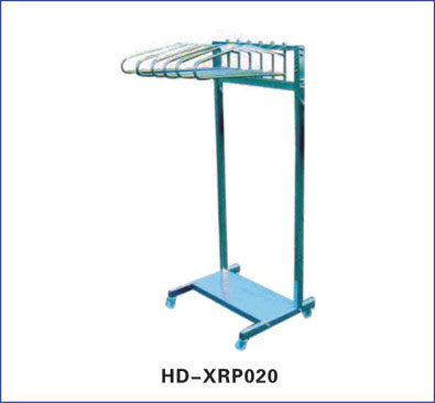 Mobile Swivel Arm Apron Rack